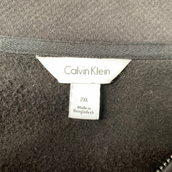 🎉HP🎉 Men’s Calvin Klein Black Jacket Sz 2XL - Picture 4 of 5